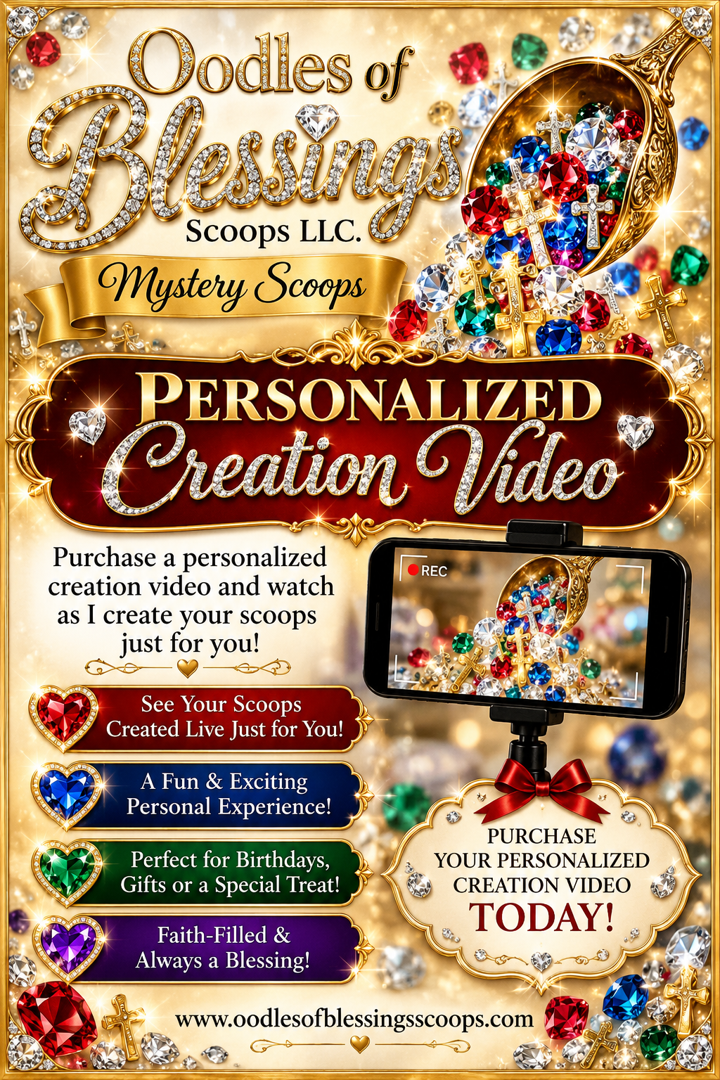 Personalized scoop video